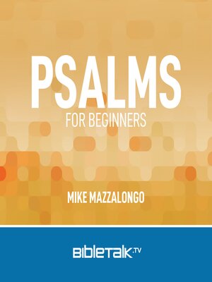 cover image of Psalms for Beginners